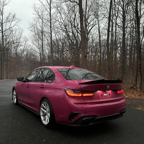 Gloss Ruby Star Car Vinyl Wrap PET reviewed by