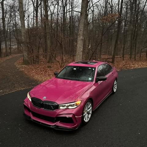 Gloss Ruby Star Car Vinyl Wrap PET review 4kluxa 01