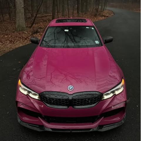 Gloss Ruby Star Car Vinyl Wrap PET review 4kluxa 05