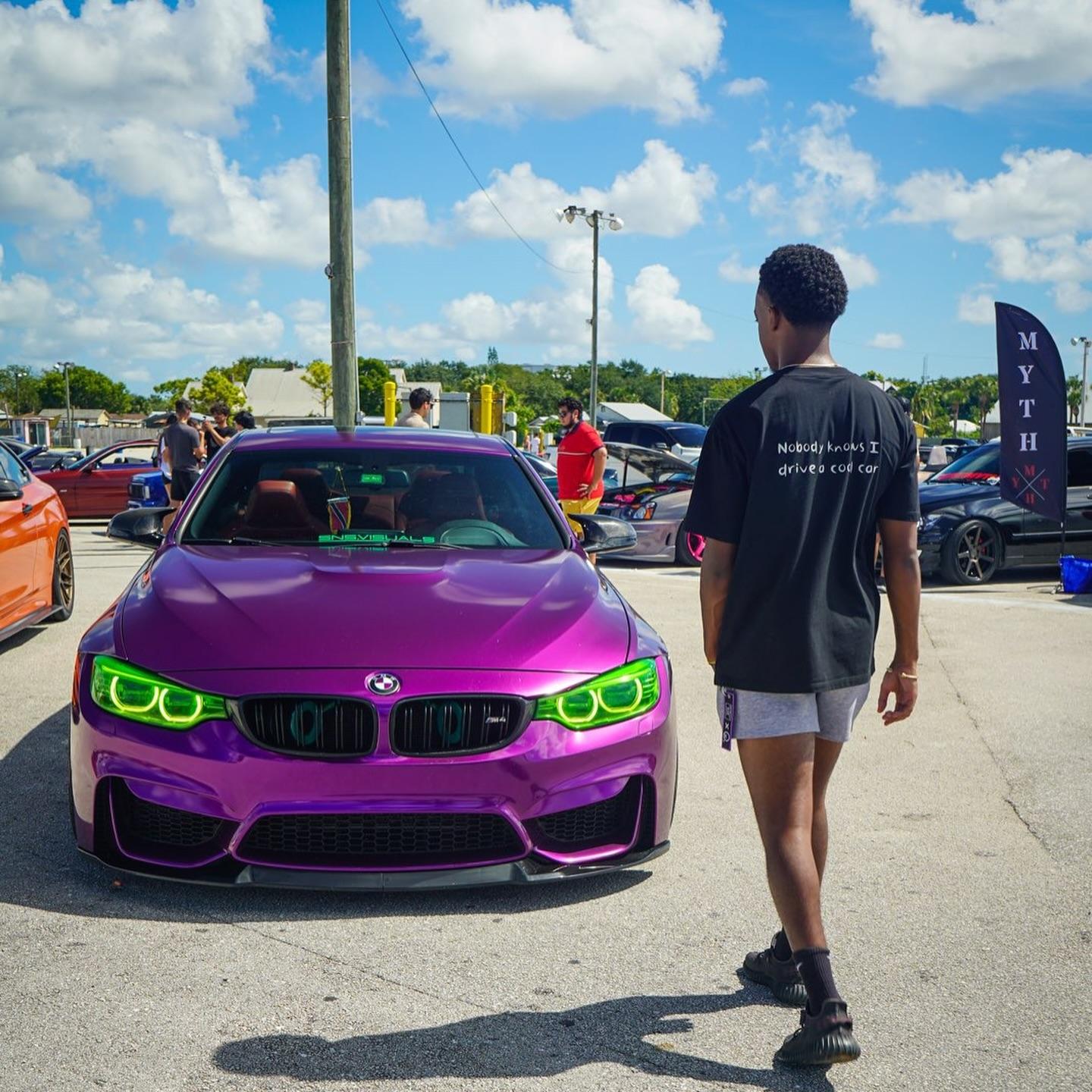 Gloss Metallic Grape Purple Car Vinyl Wrap PET review Yves Parris🇺🇸🇹🇹 05
