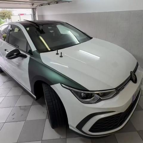 Matte Emerald Green Car Vinyl Wrap BWM I3 review Jorge Elviro 00