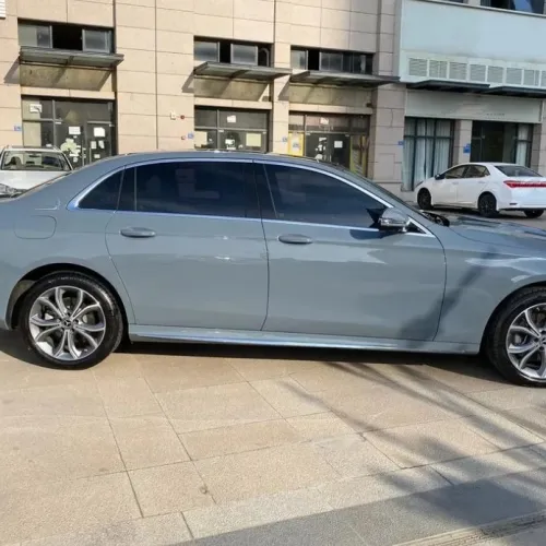 Gloss Slate Grey Car Vinyl Wrap PET review 