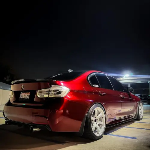 Ultra Glossy Liquid Dragon Red Car Vinyl Wrap PET review 