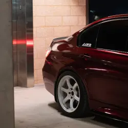 Ultra Glossy Liquid Dragon Red Car Vinyl Wrap PET review drews.n55 03