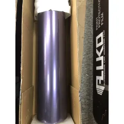 Gloss Crystal Rosemary Purple Car Vinyl Wrap PET review Lydia Snellgrove