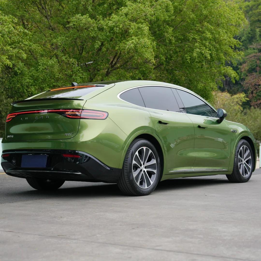 Gloss Metallic Mamba Green Car Vinyl Wrap PET review David 00