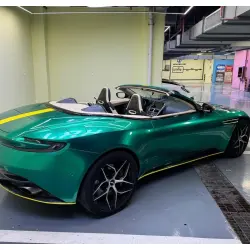 Gloss Metallic Emerald Green Car Wrap Vinyl PET review asd 03