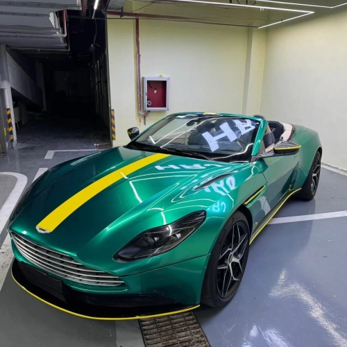 Gloss Metallic Emerald Green Car Wrap Vinyl PET review 