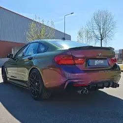 Gloss Metallic Chameleon Yellow Purple Car Vinyl Wrap PET review ncw 01