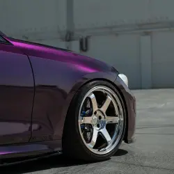 Gloss Metallic Midnight Purple Car Vinyl Wrap BMW review buprangel 04