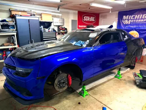 Gloss Metallic Ocean Deep Blue Car Vinyl Wrap PET review 