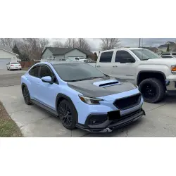 Gloss Macaron Baby Blue Car Vinyl Wrap PET review Bryan