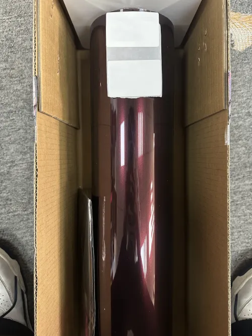 Gloss Metallic Black Rose Car Vinyl Wrap review 