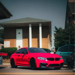 Ultimate Flat Fluorescent Pink Car Vinyl Wrap review  _m4baby 01