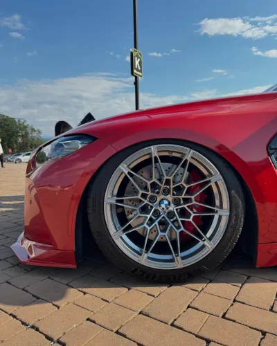 Gloss Metallic Vampire Red Car Vinyl Wrap review look 04