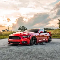 Gloss Metallic Vampire Red Car Vinyl Wrap review look 04