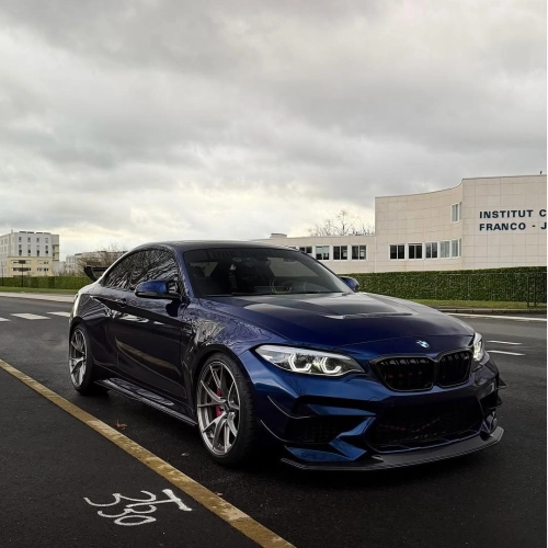 Gloss Metallic Tanzanite Blue Car Vinyl Wrap PET review 