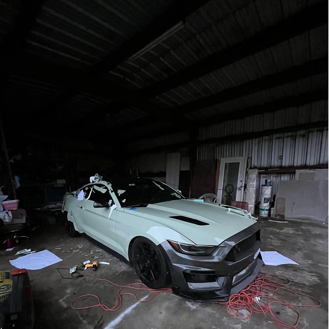 Gloss Light Khaki Green Car Vinyl Wrap PET review 5ohbrat 01