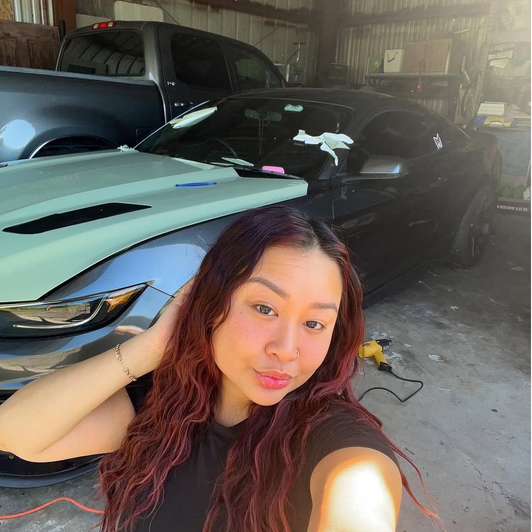 Gloss Light Khaki Green Car Vinyl Wrap PET review 5ohbrat 03