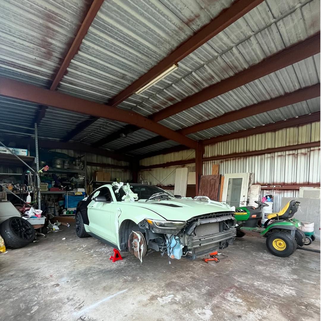 Gloss Light Khaki Green Car Vinyl Wrap PET review 5ohbrat 04