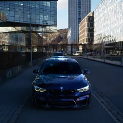 Gloss Metallic Midnight Purple Car Vinyl Wrap BMW review spark 03