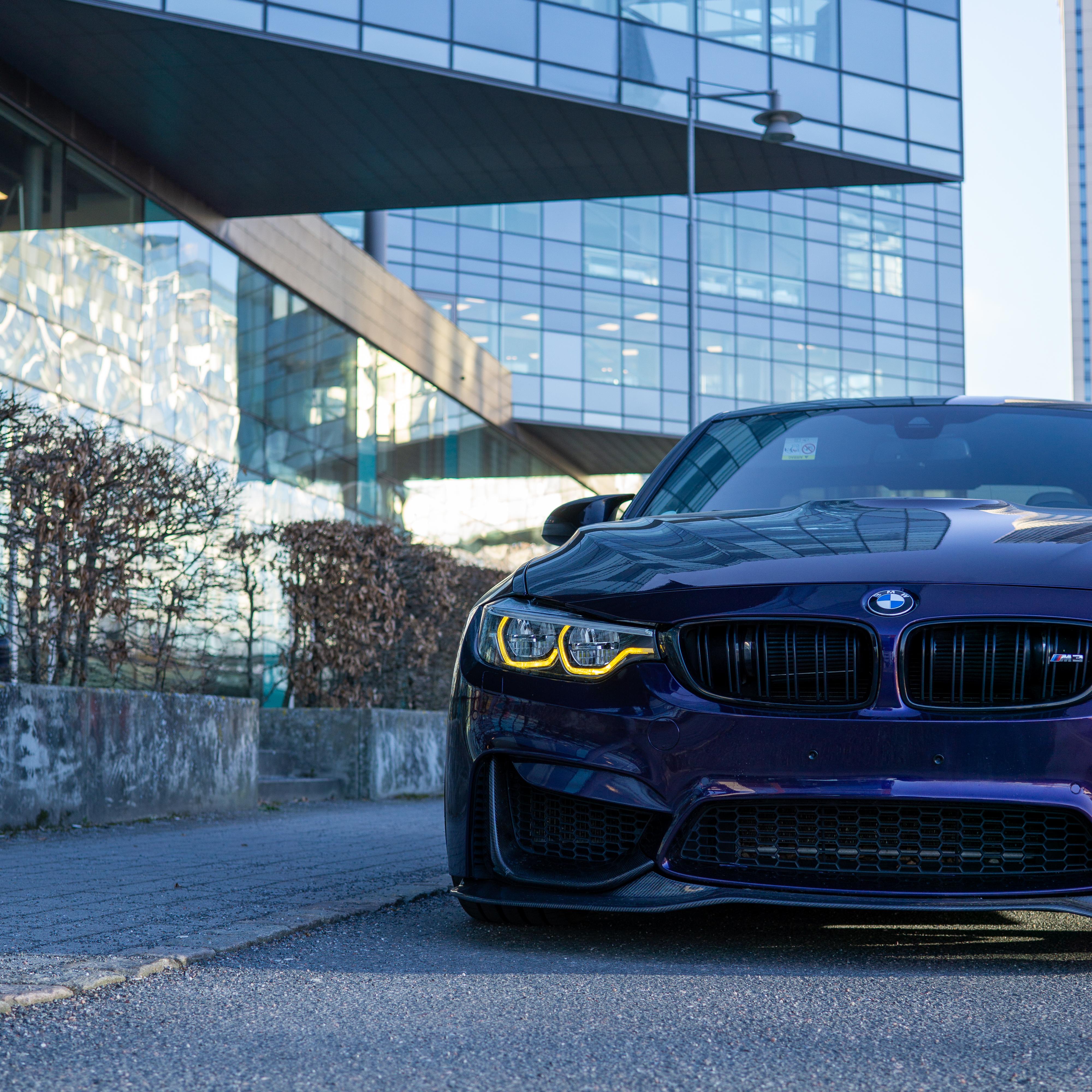 Gloss Metallic Midnight Purple Car Vinyl Wrap BMW PET review spark 04