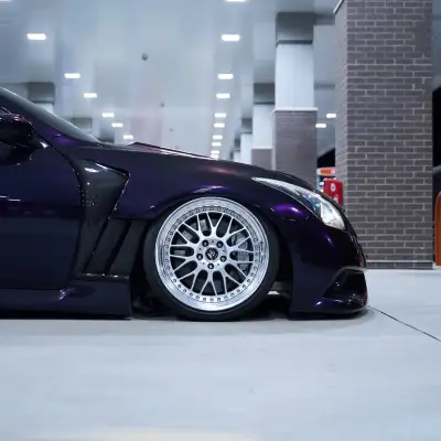 Gloss Metallic Ghost Midnight Purple Car Vinyl Wrap PET review  Anthony Grawer 07