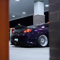 Gloss Metallic Ghost Midnight Purple Car Vinyl Wrap PET review  Anthony Grawer 08