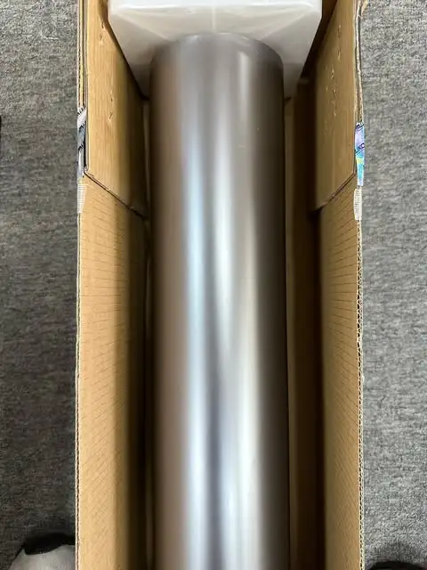 Ultra Matte Metallic Liquid Silver Car Vinyl Wrap PET review 