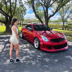 Ultra Glossy Metallic Vampire Red Car Vinyl Wrap Audi BMW PET   review Bella 02