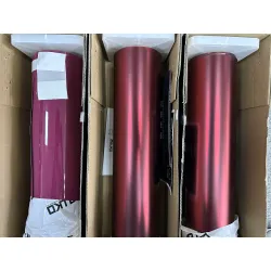 Matte Chrome Metallic Romance Red Car Vinyl Wrap review Kwiet