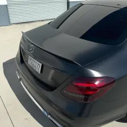 Matte Satin Black Ceramic Black Car Vinyl Wrap BMW  PET  review revamped.styling 04