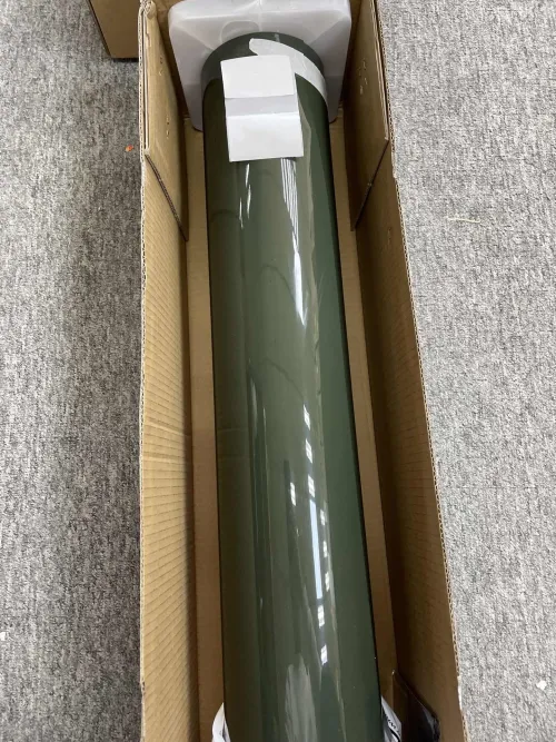 Gloss Black Olive Green Wrap Car Vinyl Wrap PET | Glossy Rifle Green Car Wrap review 