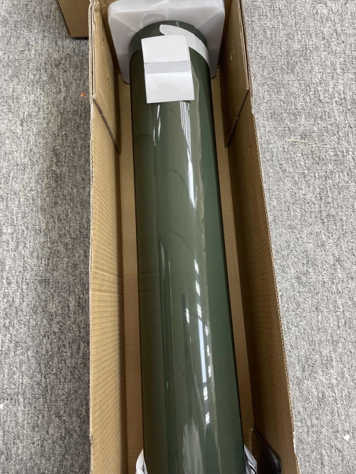 Gloss Black Olive Green Wrap Car Vinyl Wrap PET | Glossy Rifle Green Car Wrap review 