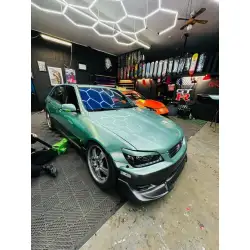 Gloss Metallic Francesca Green Car Vinyl Wrap Ferrari  review auto 01