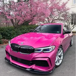 Gloss Ruby Star Car Vinyl Wrap PET review 4kluxa 01