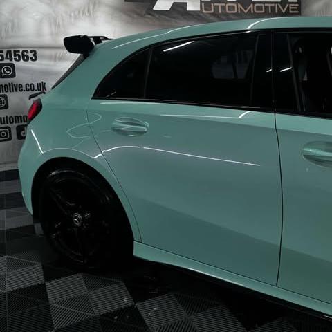 Gloss Racing Tiffany Blue Car Vinyl Wrap PET  review lucia.moffat 00