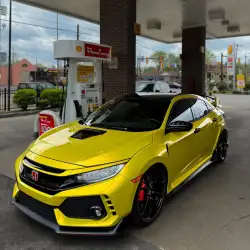 Gloss Metallic Lemon Yellow Car Vinyl Wrap | BMW M4 Paint Lemon Yellow Wrap  review escalantewraps 01