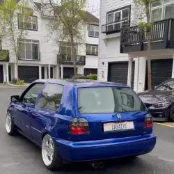 Gloss Metallic Ocean Deep Blue Car Vinyl Wrap PET review yasmarinaf80 03
