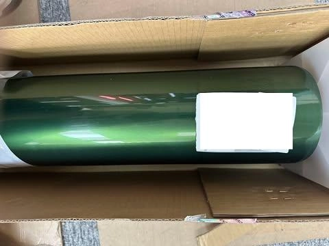 Gloss Metallic Sonoma Green Car Vinyl Wrap PET review 