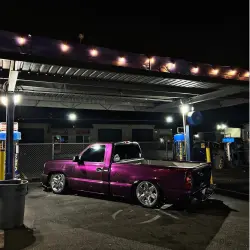 Gloss Metallic Passionate Purple Car Vinyl Wrap PET | Pearl Purple Vinyl Wrap review 02milow