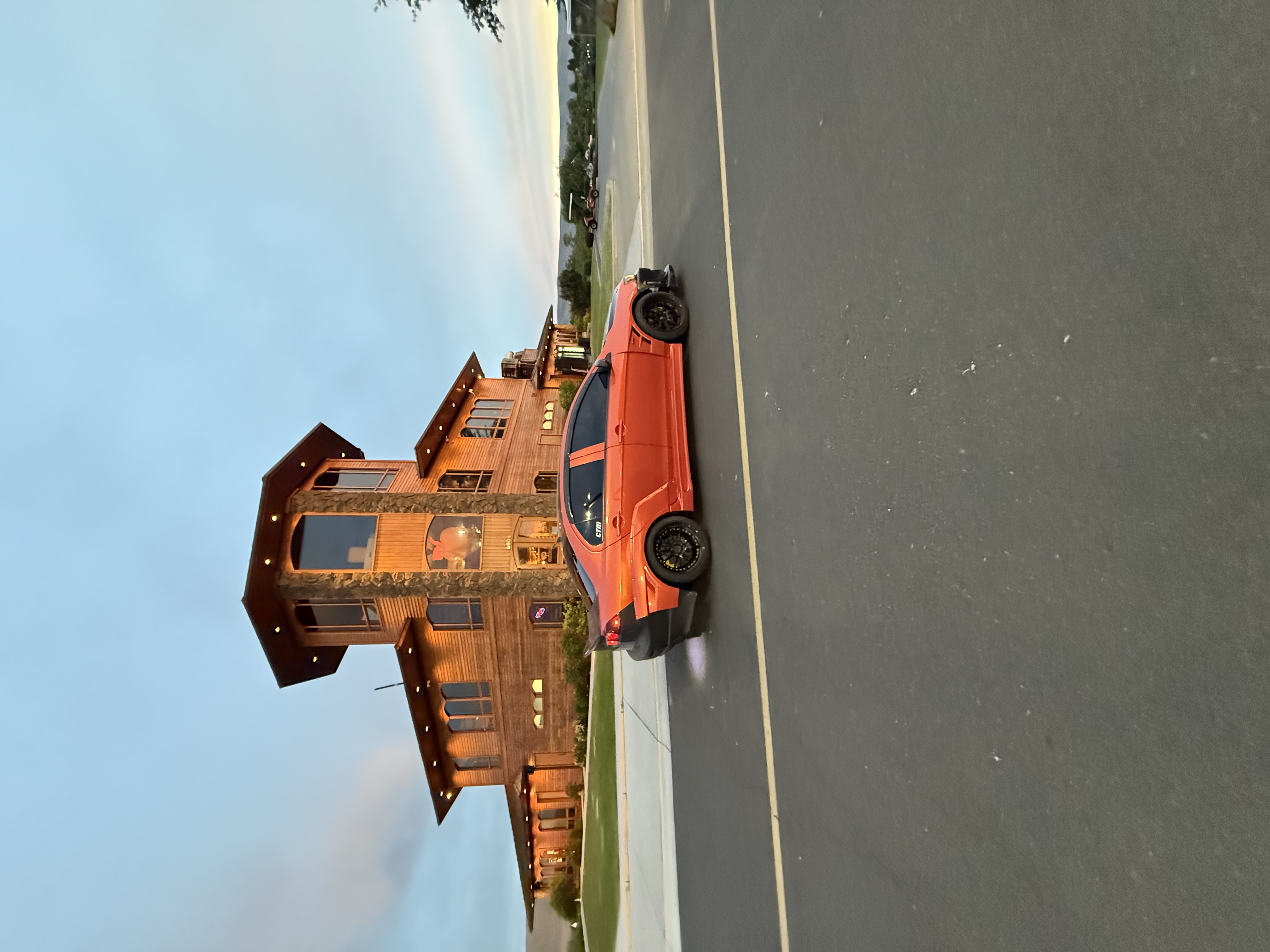 Gloss Metallic Sakhir Orange Car Vinyl Wrap PET review Landon Parker 01