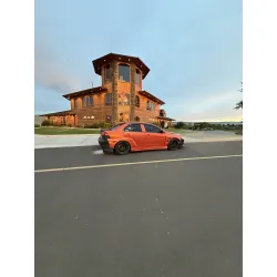 Gloss Metallic Sakhir Orange Car Vinyl Wrap review Landon Parker 02