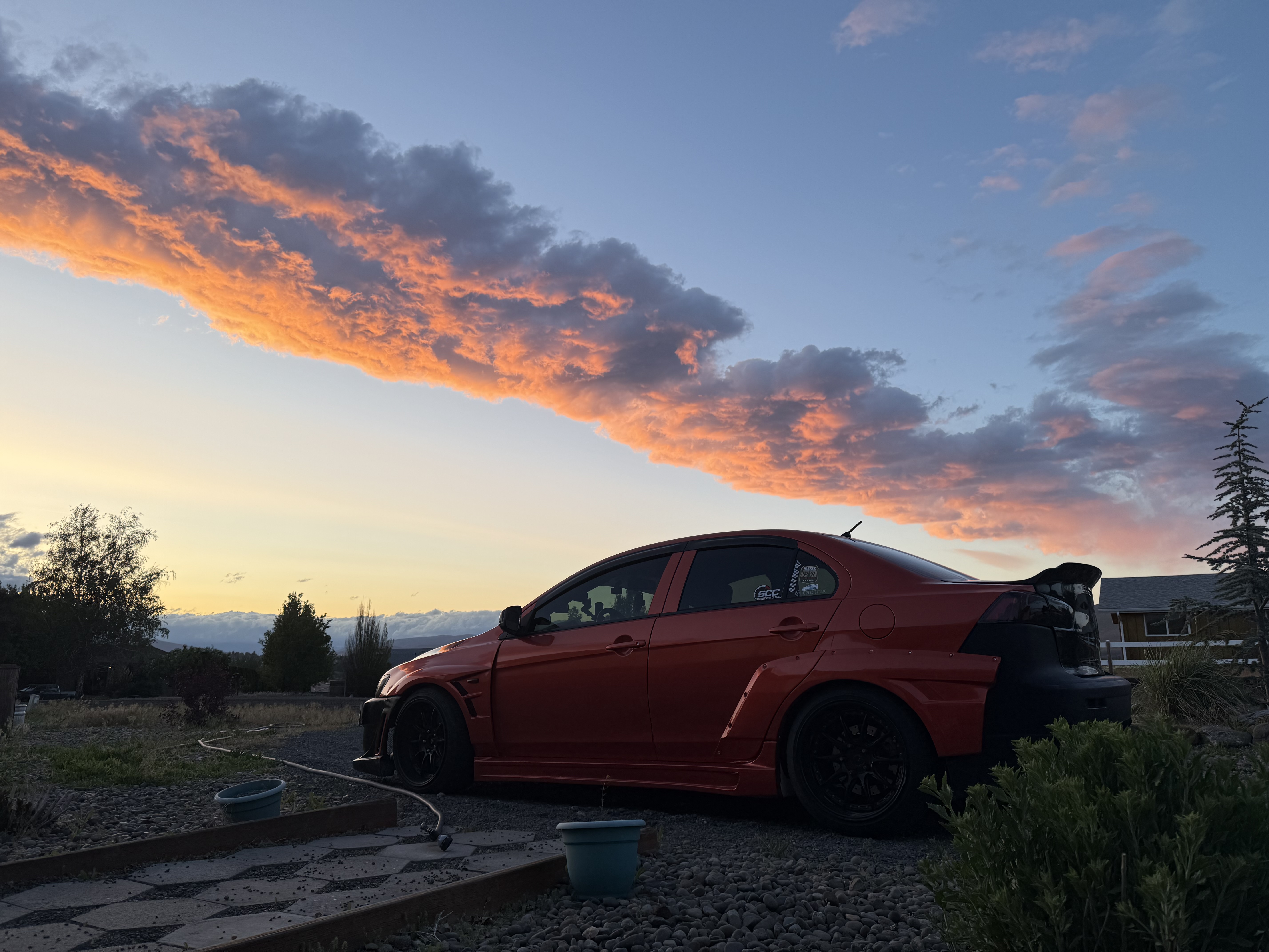 Gloss Metallic Sakhir Orange Car Vinyl Wrap PET review Landon Parker 02