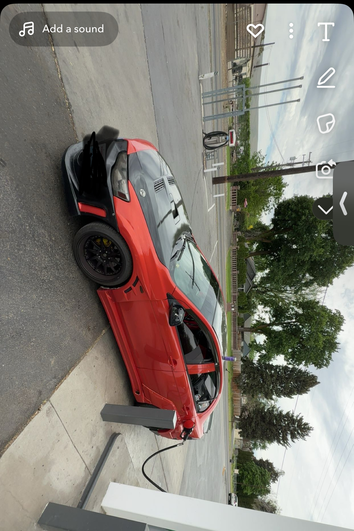 Gloss Metallic Sakhir Orange Car Vinyl Wrap PET review Landon Parker 03