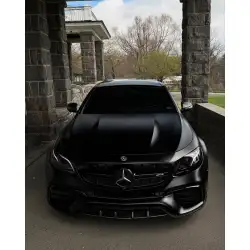 Matte Satin Black Ceramic Black Car Vinyl Wrap BMW  PET  review bluurre63s 03
