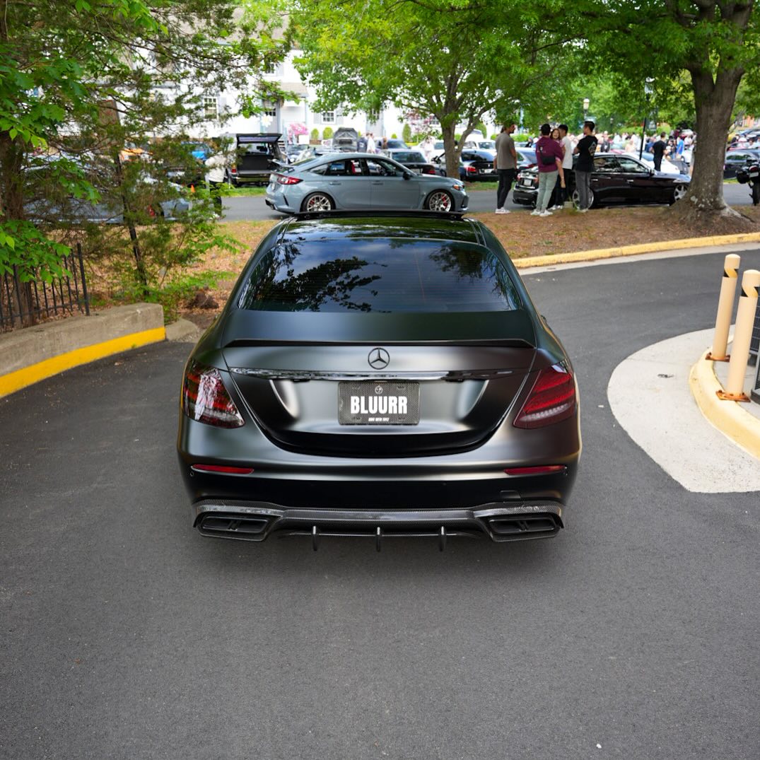 Matte Satin Black Ceramic Black Car Vinyl Wrap BMW  PET  review bluurre63s 03