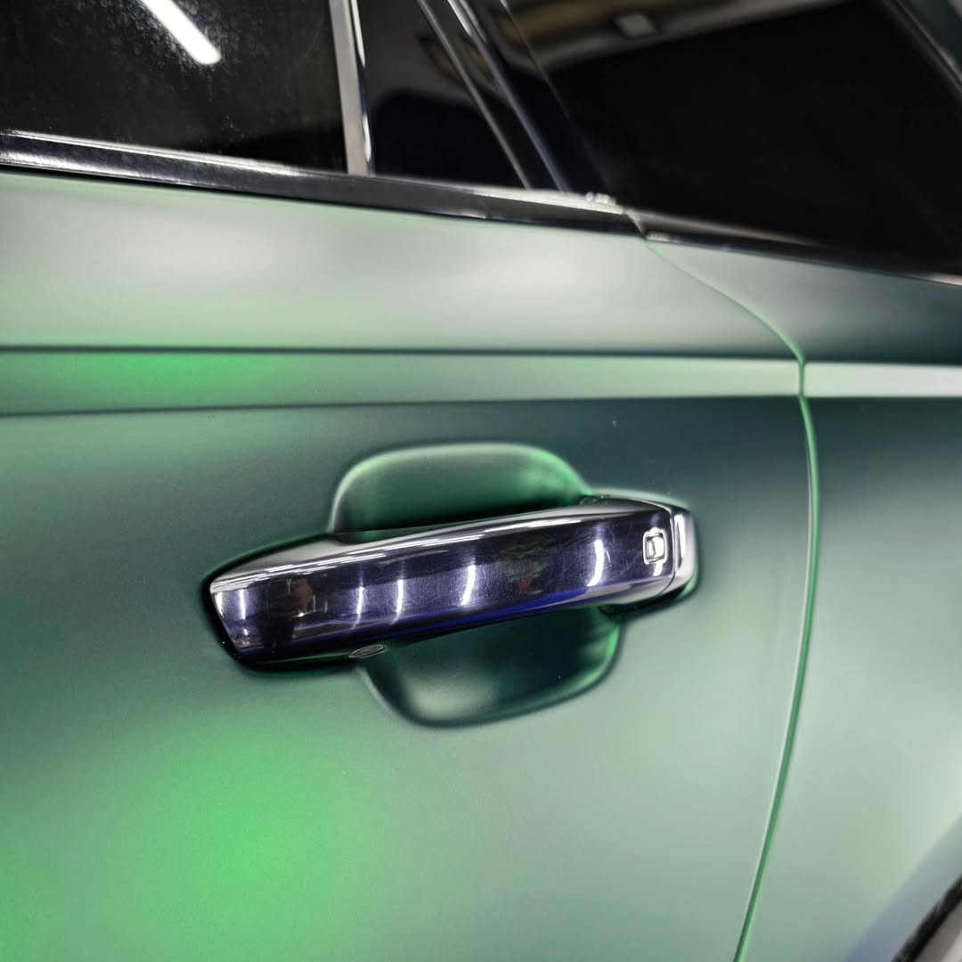 Matte Metallic Chrome Venom Green Car Vinyl Wrap PET review Nuno (NCWrap) Cordeiro 00