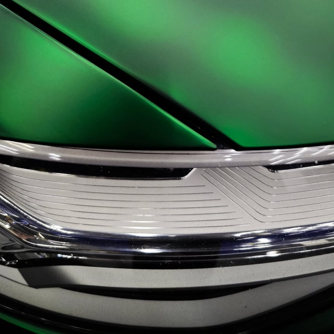 Matte Metallic Chrome Venom Green Car Vinyl Wrap PET review Nuno (NCWrap) Cordeiro 02