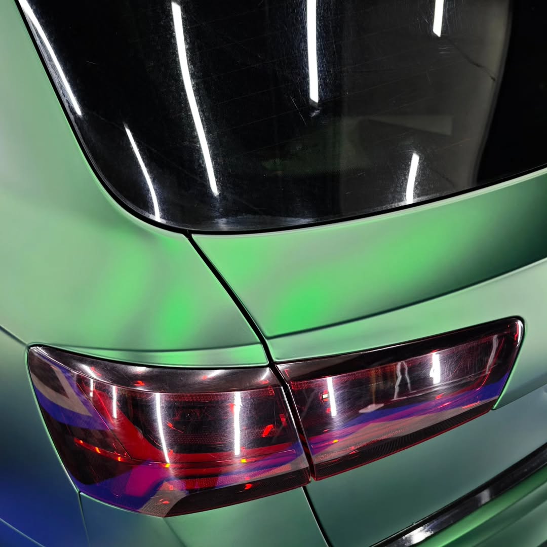 Matte Metallic Chrome Venom Green Car Vinyl Wrap PET review Nuno (NCWrap) Cordeiro 03
